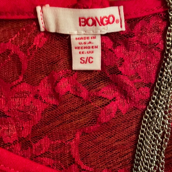❤️Sheer Back Bongo Top w/Removeable Necklace-NWT❤️ - Picture 4 of 6